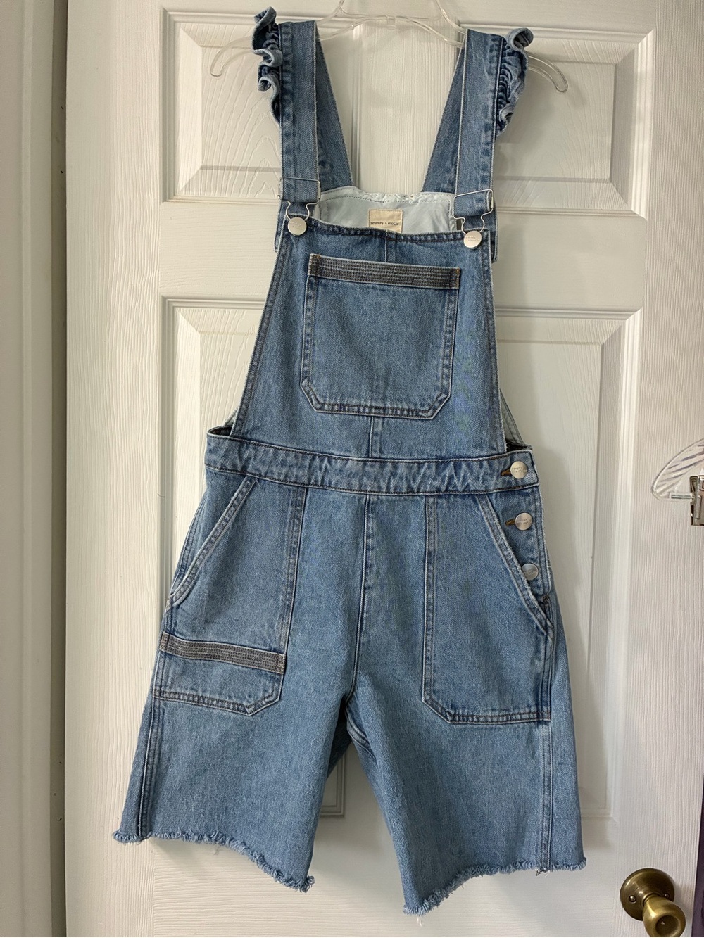 Seventy + Mochi Overalls Shorts
